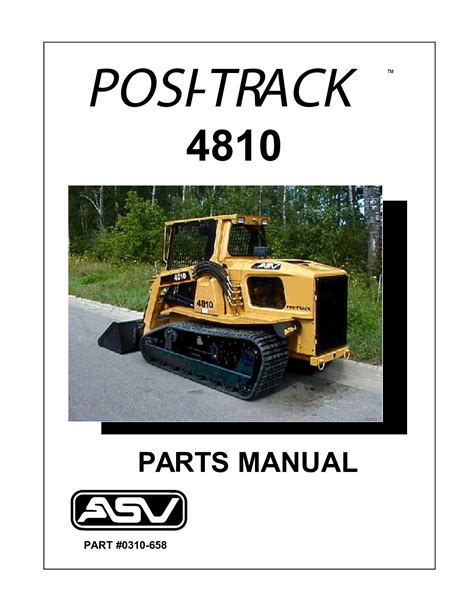 asv 4810 skid steer loader|asv parts catalog.